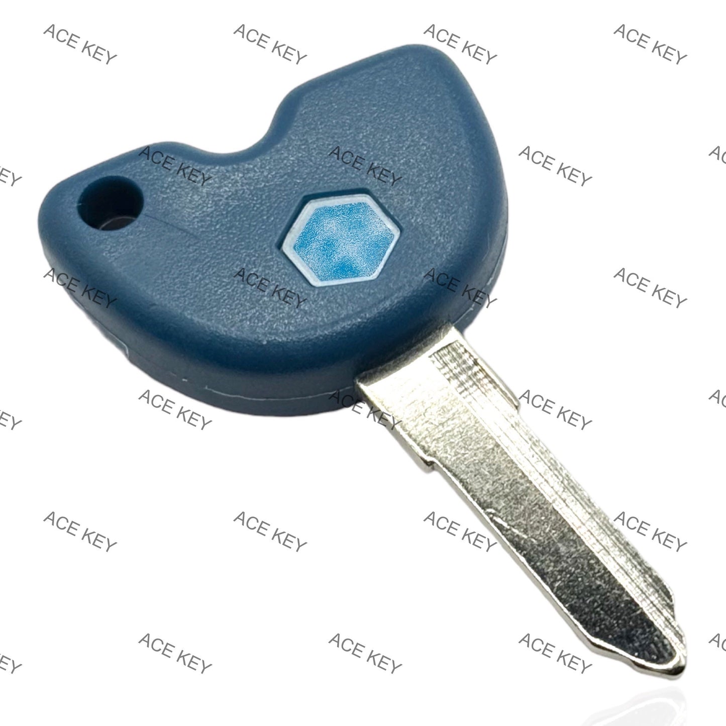 Vespa FLY Piaggio 125 150 Scooter Blue Uncut Blank Key No Chip