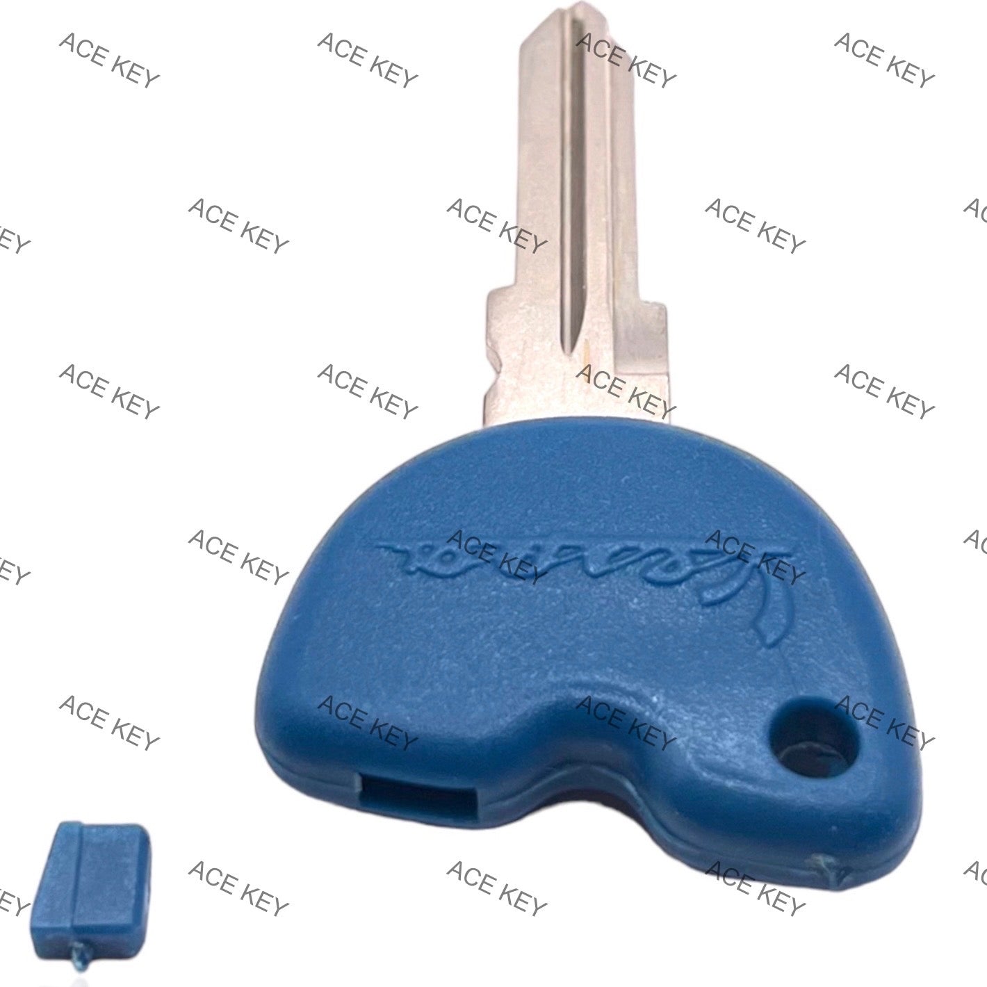 Vespa GTS GTV GT S 125 200 250 300 Uncut Blue Blank Key No CHIP