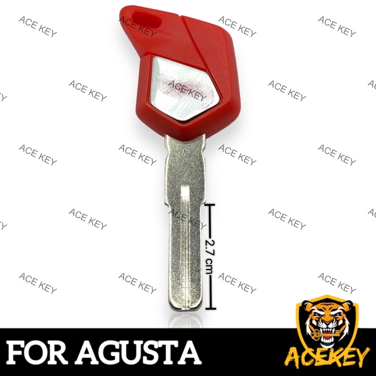 MV Agusta F4 1000 Brutale 920 990 1090 1090 R Uncut Red Blank Key