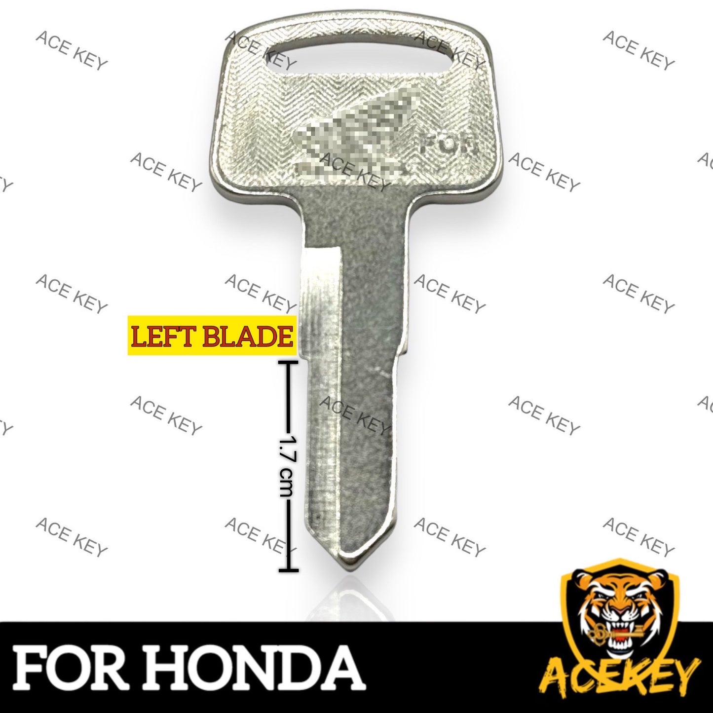 Honda CBX VF CBR CX GL CB NS Motorcycle Uncut Right Blank Key