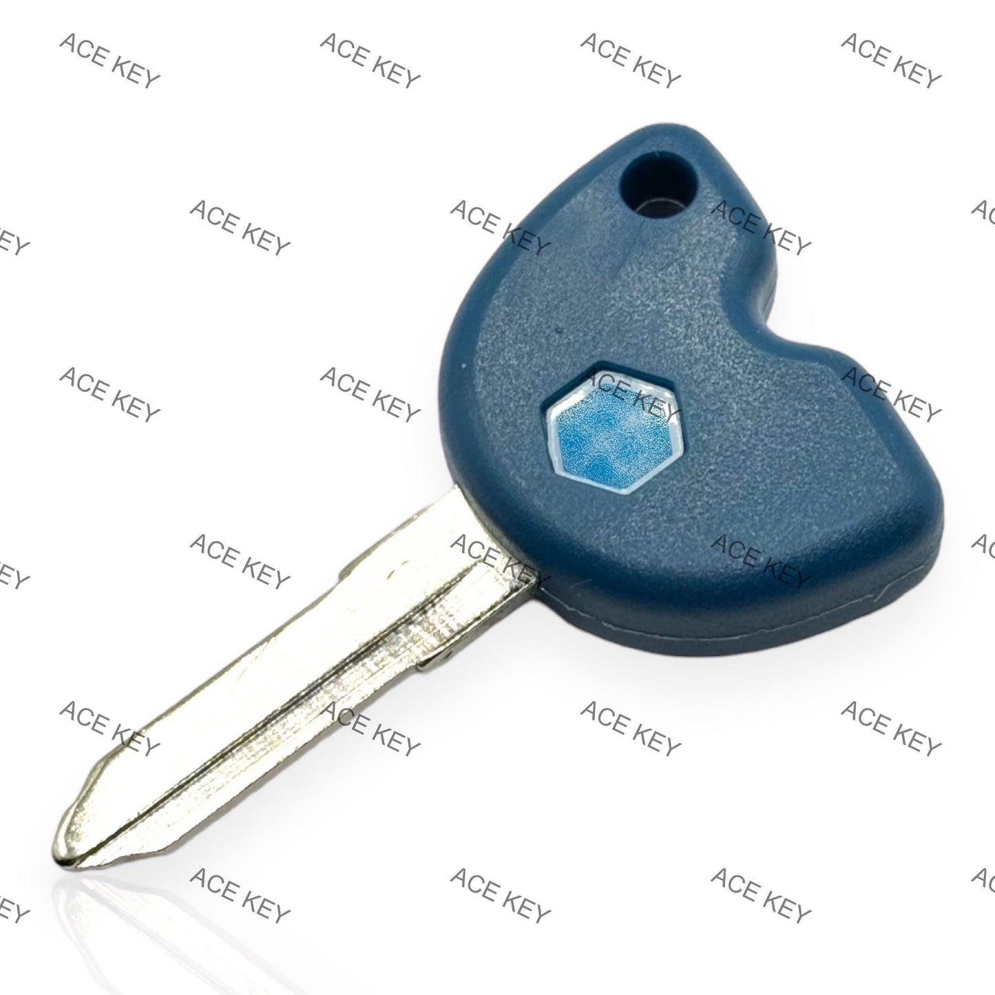 Vespa FLY Piaggio 125 150 Scooter Blue Uncut Blank Key No Chip