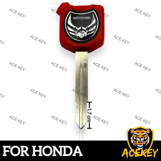 Blank Key For Honda Motorcycle Double Slot Right & middle