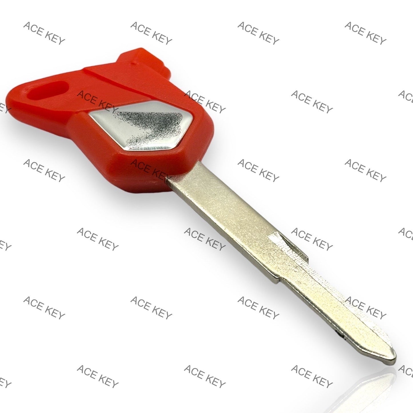 Honda HON42 Uncut Red Blank Key Right Slot Motorcycle