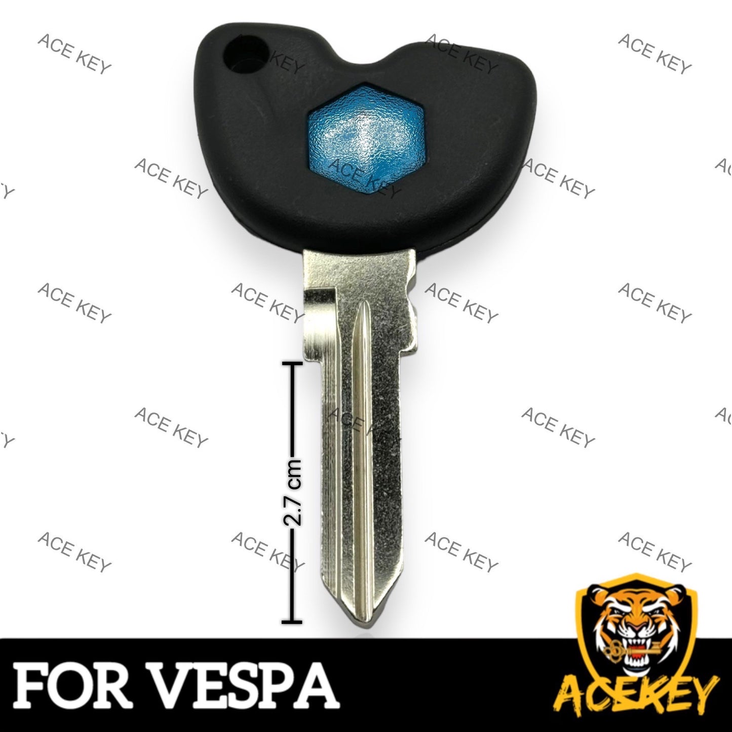 Vespa Piaggio Liberty Uncut Blank Key No CHIP