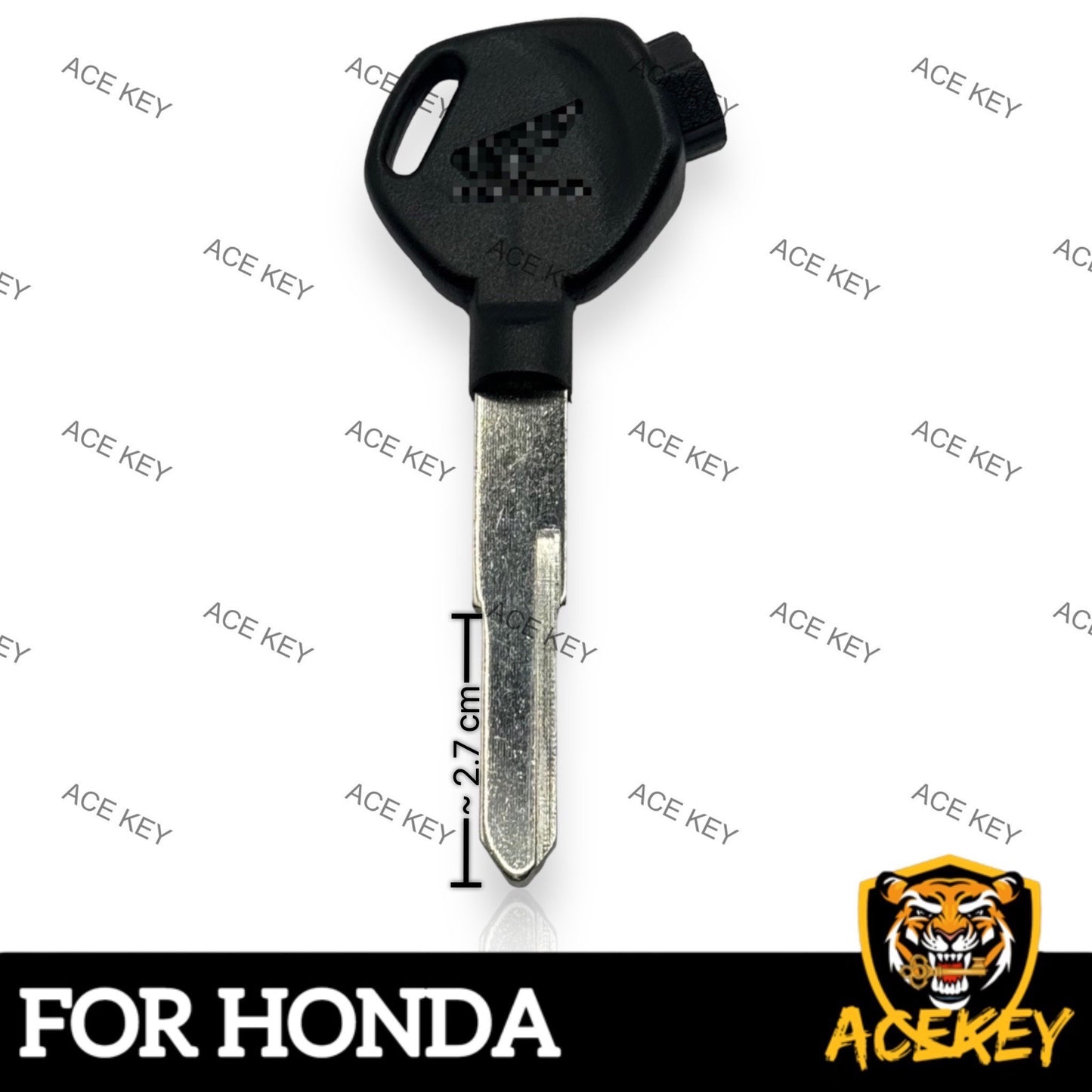 Fit Honda CB125E CB125 E Uncut Blank Key Replacement Right Slot